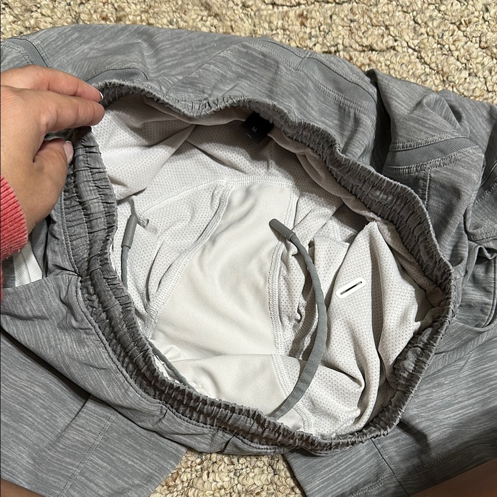 Men's Lululemon Gray Shorts - Picture 3 of 7